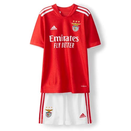 Camiseta Benfica Niño 1st 2021-2022 Rojo